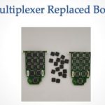 Probe multiplexer replaced board