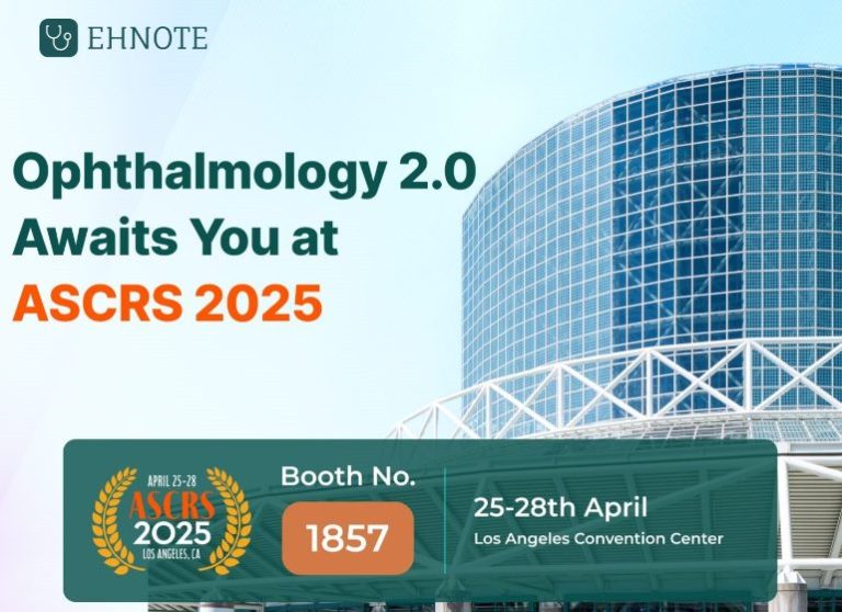 EHNOTE at ASCRS-ASOA 2025: Transforming Eye Care with Ophthalmology 2.0 Copy