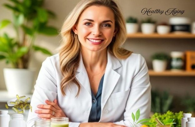 Nutrion Expert talking about Lifestyle changes and Supplements for Healthy Aging 