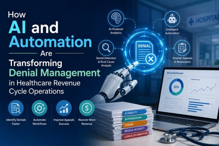 How AI and Automation Are Transforming Denial Management in Healthcare Revenue Cycle Operations