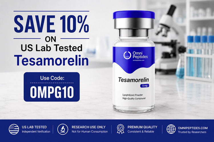 Why Individual Results Vary - Save 10% on US Lab Tested Tesamorelin