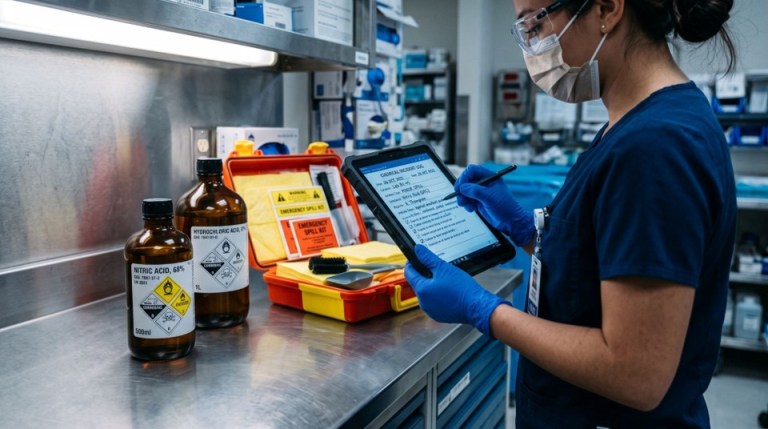 Incident Reporting in Healthcare: Handling Chemical Exposures and Spills the Right Way